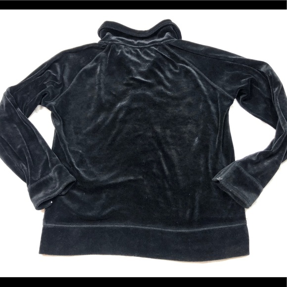 BCBGMaxAzria black velvet jacket size xl - Picture 6 of 9